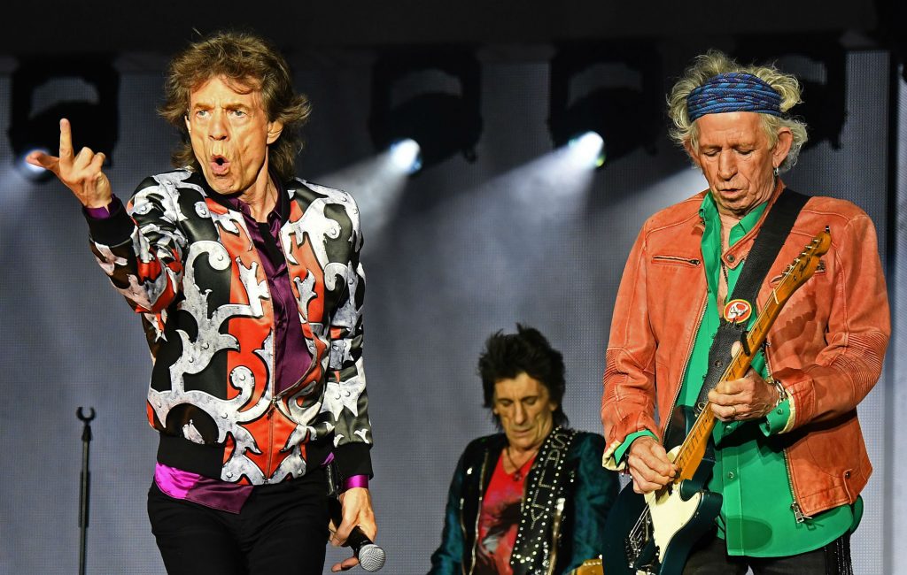 Mick Jagger and Keith Richards