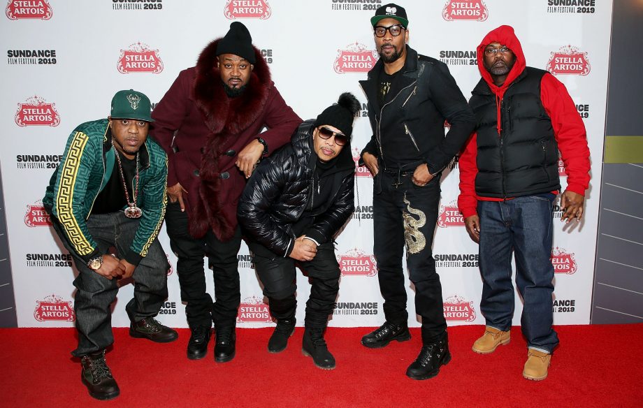 Rappers Cappadonna, Ghostface Killah, U-God, Rza, and Masta Killa of the Wu-Tang Clan