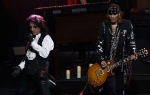 Alice Cooper speaks out in defence of Johnny Depp again before they hit the road together
