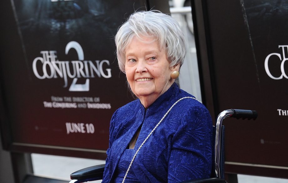 Author/paranormal investigator Lorraine Warren at the premiere of 'The Conjuring 2' in 2016