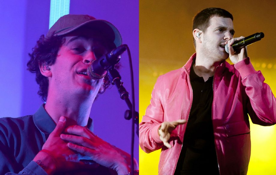Matty Healy and Mike Skinner