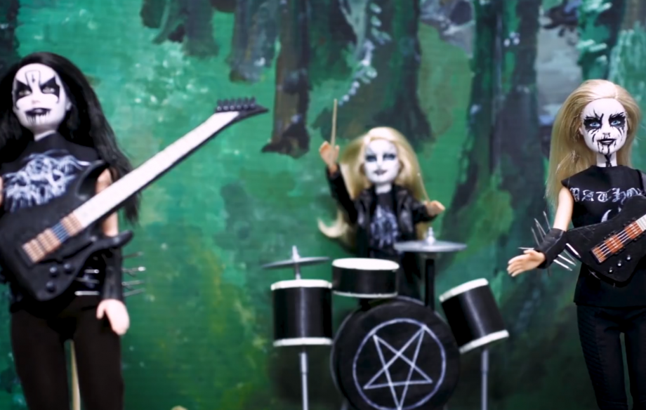 'Black Metal Barbie'