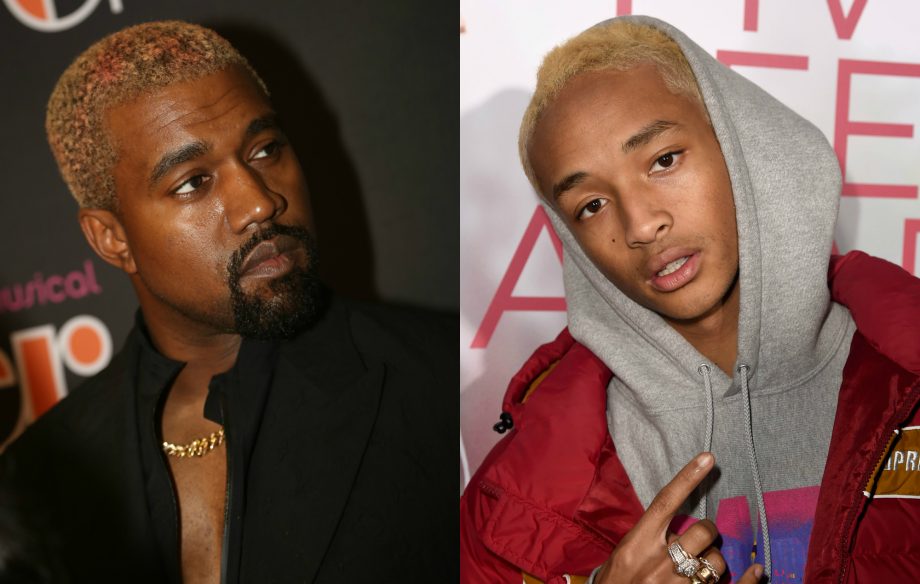 Kanye West and Jaden Smith