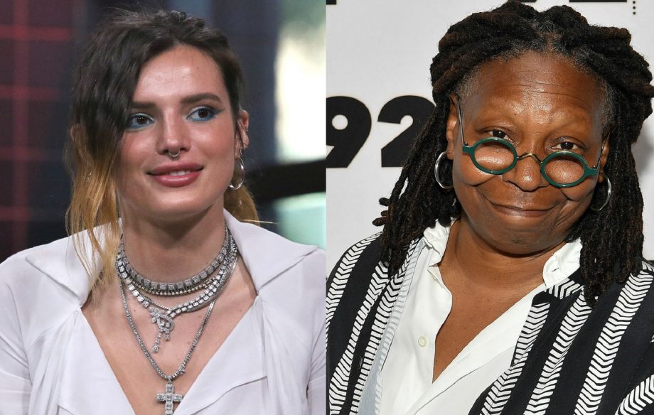 Bella Thorne and Whoopi Goldberg