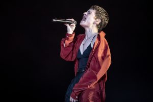 Christine and the Queens performs in concert during Primavera Sound Festival on May 30, 2019