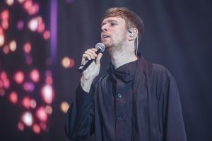 James Blake performs on stage at Rosalia concert during Primavera Sound