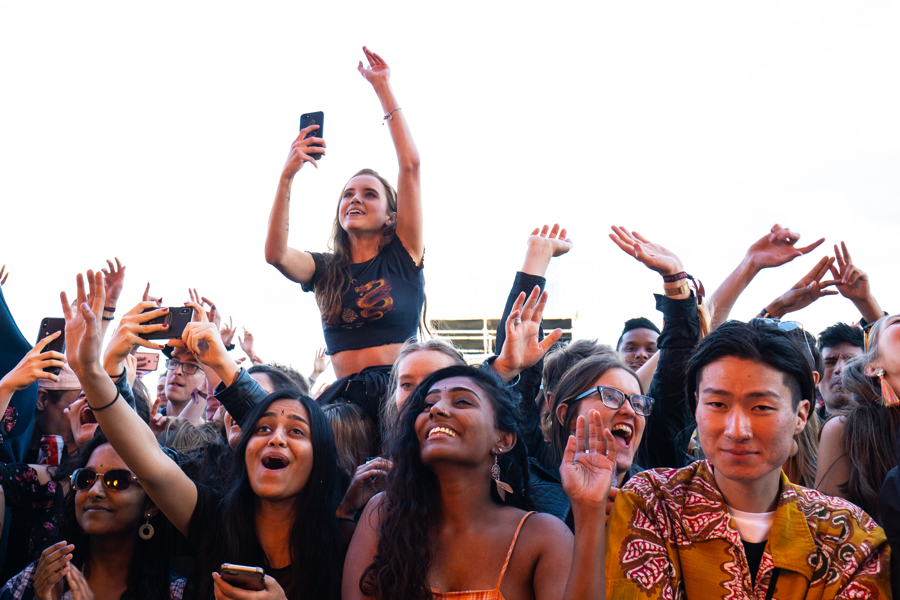 Field Day crowd