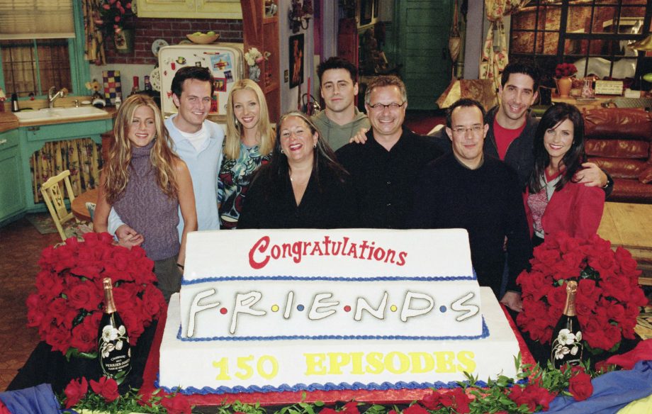 The cast and creators of 'Friends'