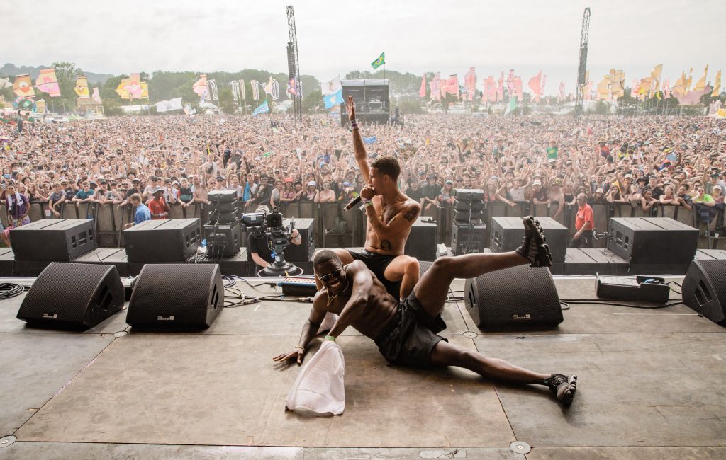 Slowthai at Glastonbury, 2019