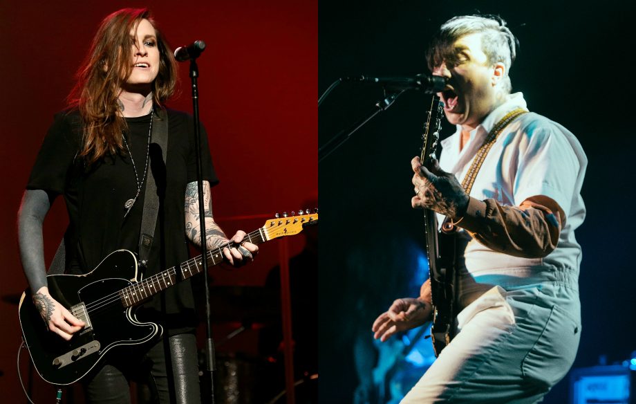 Laura Jane Grace Frank Iero live