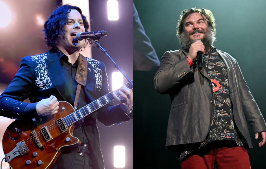 Jack White and Jack Black live
