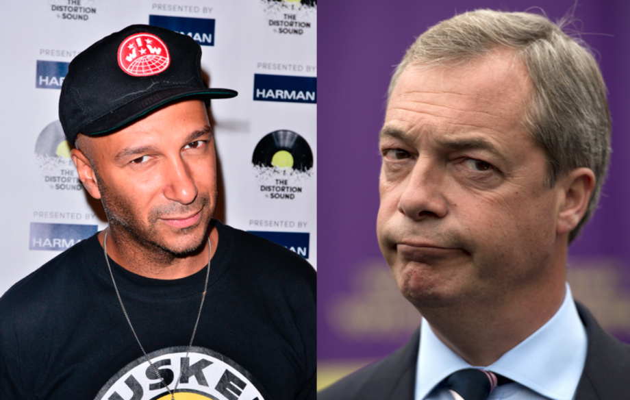 Tom Morello and Nigel Farage