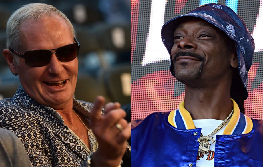 Paul Gascoigne and Snoop Dogg