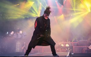 Corey Taylor of Slipknot performs on stage during day 2 of Download festival 2019