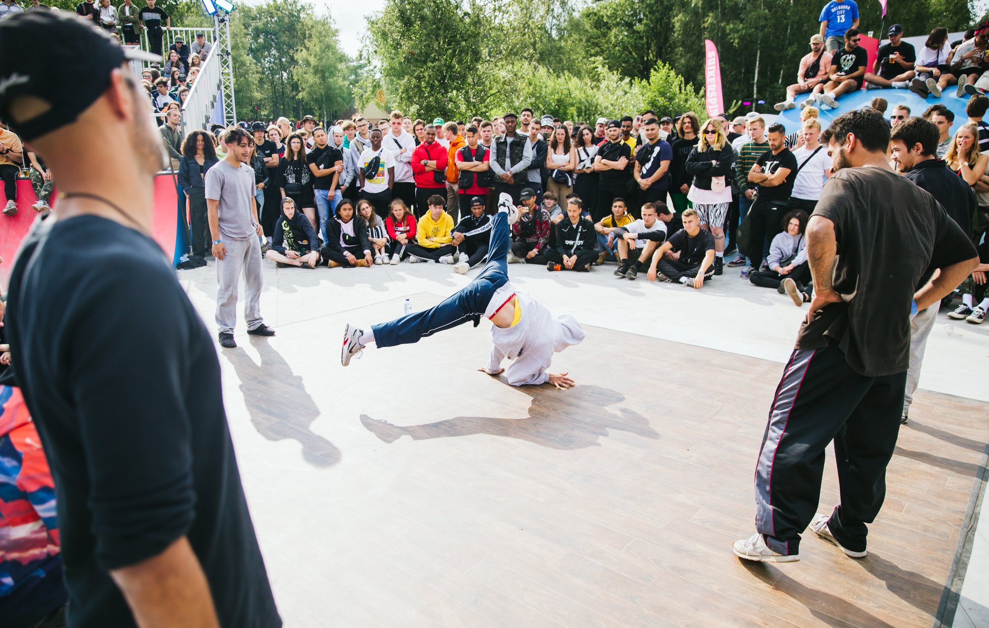 Breakin' at WOO HAH!