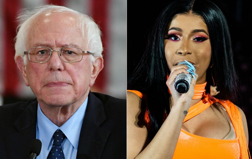 Cardi B; Bernie Sanders; USA