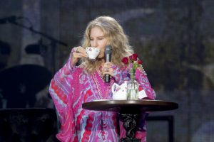 Barbra Streisand performs during Barclaycard Presents British Summer Time Hyde Park at Hyde Park
