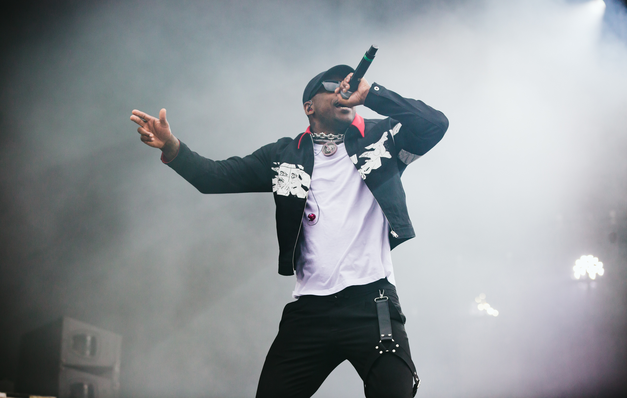 Skepta on main stage at WOO HAH!