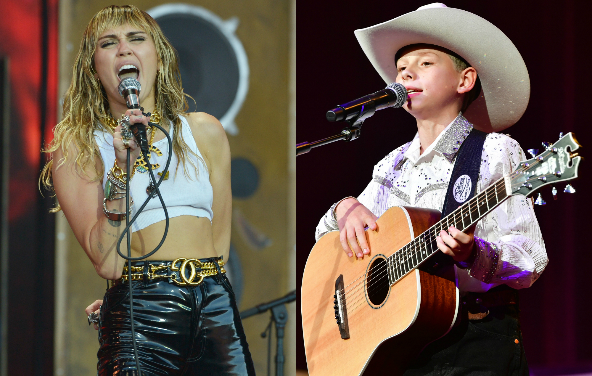 Watch Mason Ramsey sing 'Old Town Road' with Miley Cyrus NME