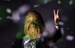 You can own Lewis Capaldi's Chewbacca mask - thanks to Paolo Nutini