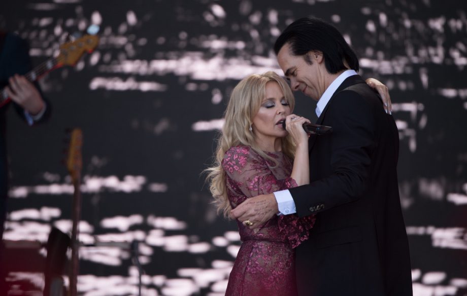 Kylie Nick Cave Glastonbury