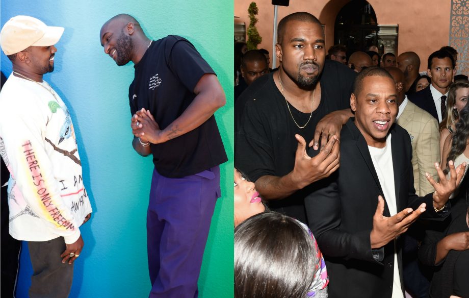 Kanye West and Virgil Abloh / Kanye West and Jay-Z