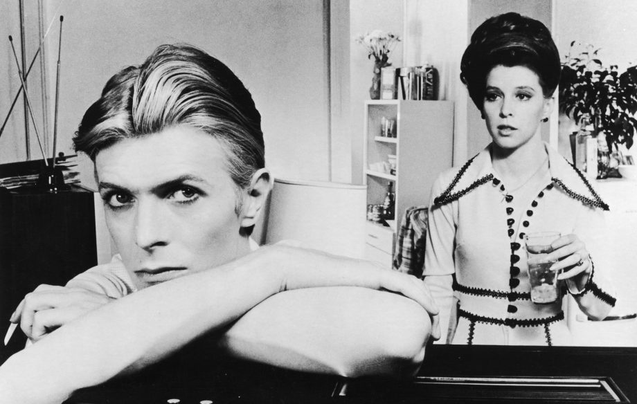 David Bowie stars with Candy Clark in 'The Man Who Fell to Earth'