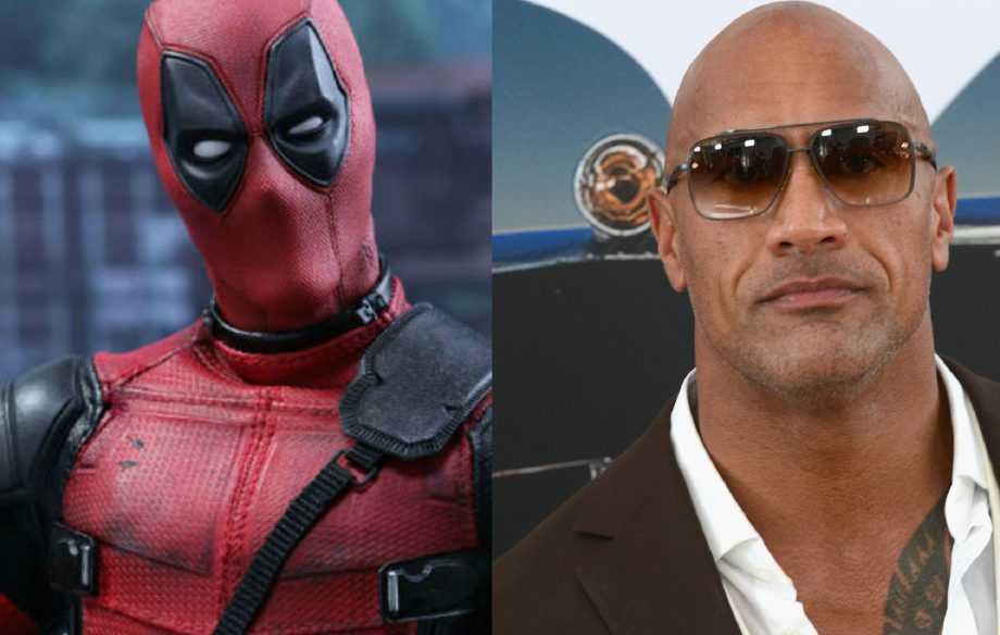 Deadpool and Dwayne Johnson