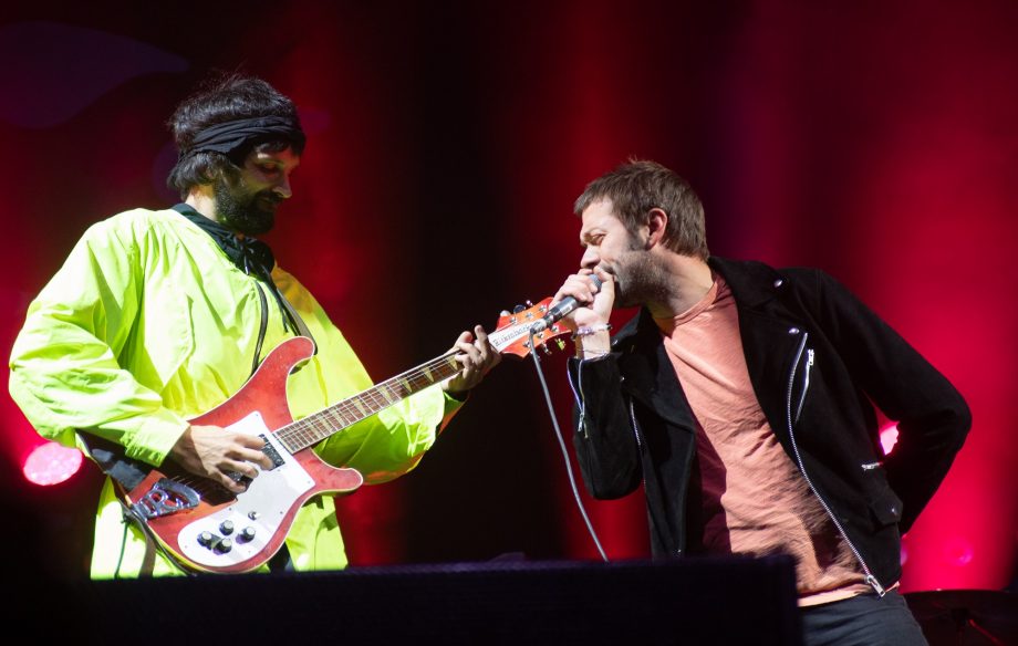 Sergio Pizzorno and Tom Meighan of Kasabian