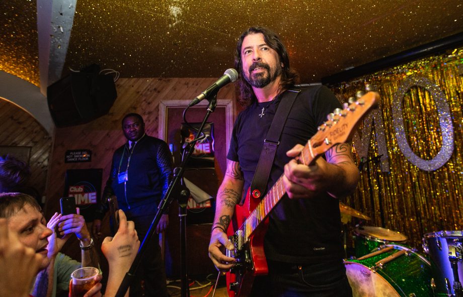 Dave Grohl at Club NME