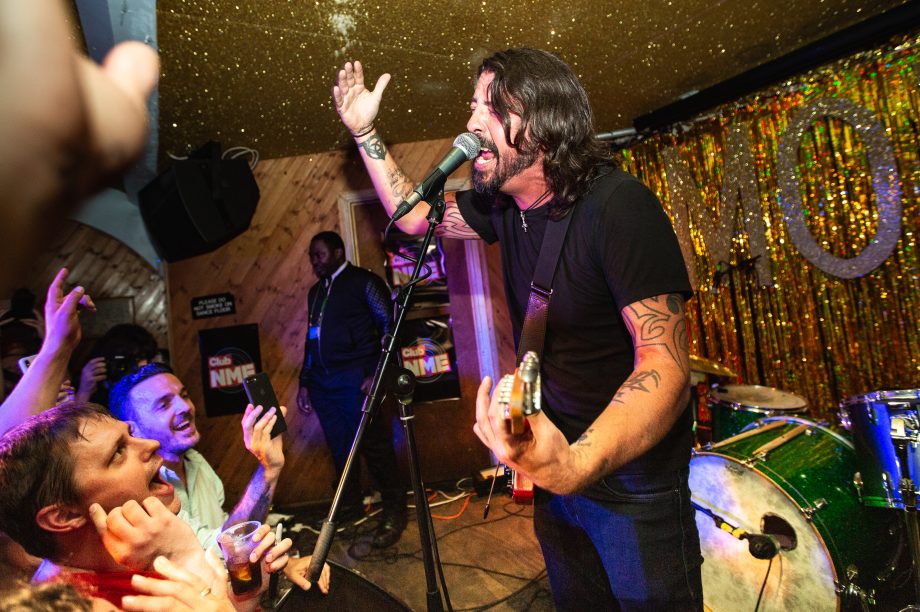 Dave Grohl at Club NME