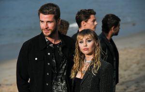 Liam Hemsworth and Miley Cyrus