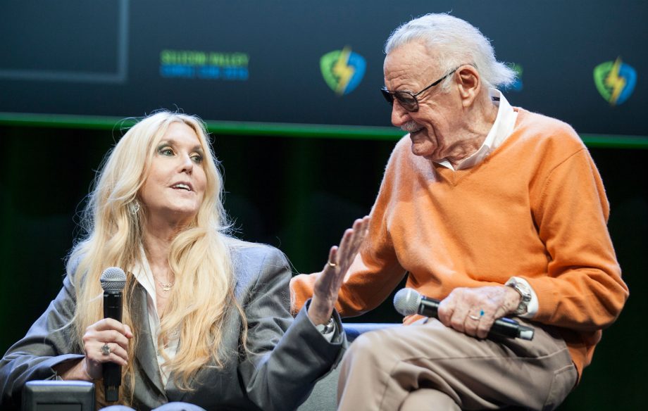 Joan Celia Lee and the late Stan Lee