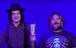 Watch Jack Black visit Jack White's home studio to record their 