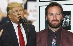 Armie Hammer suggests Marvel boycott over chairman financially supporting President Trump