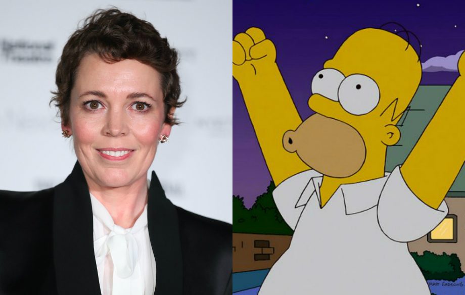 Olivia Colman, The Simpsons
