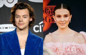 'Stranger Things' star Millie Bobby Brown and Harry Styles had the best time at Ariana Grande's show last night