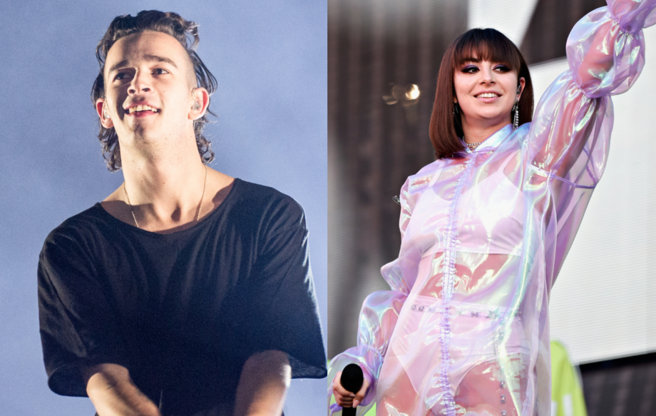 Matt Healy and Charli XCX