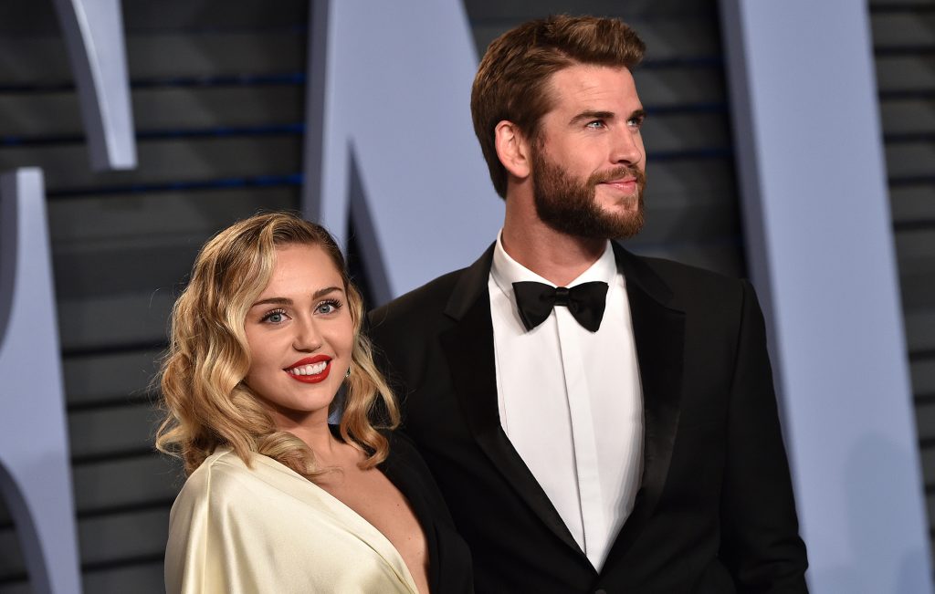 Miley Cyrus and Liam Hemsworth