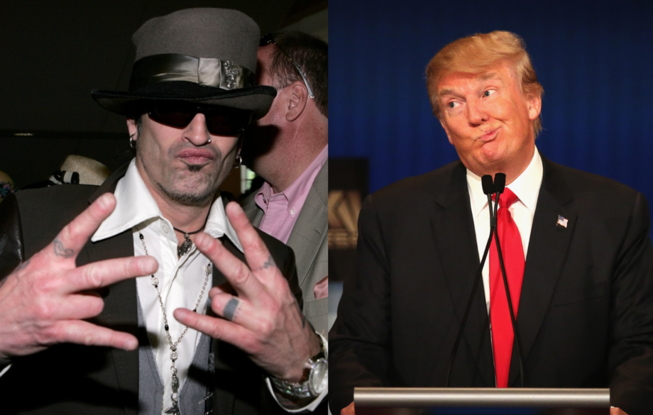 Tommy Lee and Donald Trump