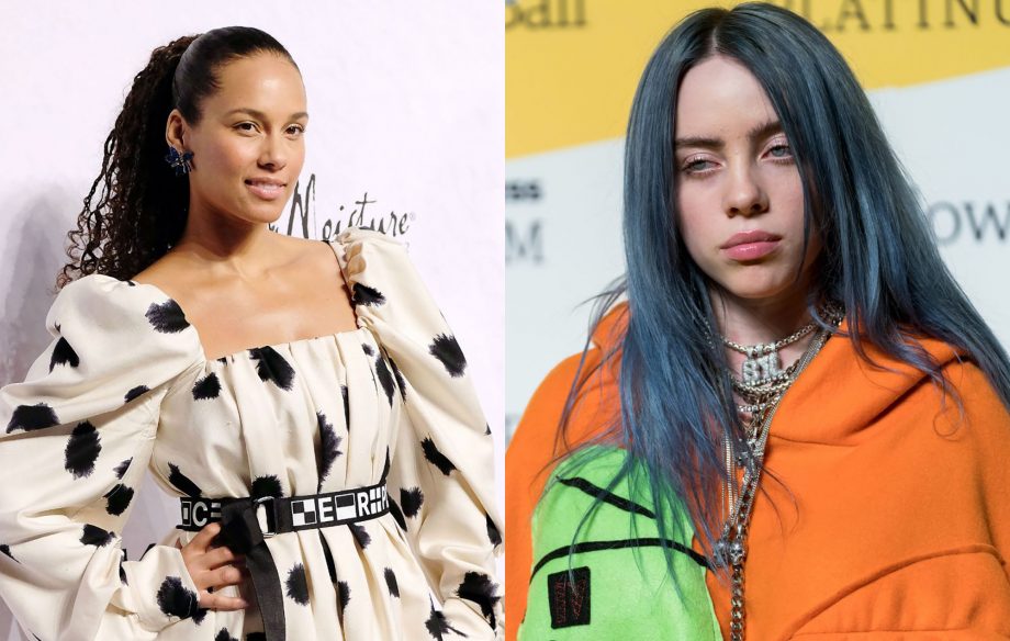 Alicia Keys covers Billie Eilish's Ocean Eyes