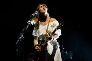Feist se produit lors de la quatrième journée du festival End Of The Road à Larmer Tree Gardens le 2 septembre 2018