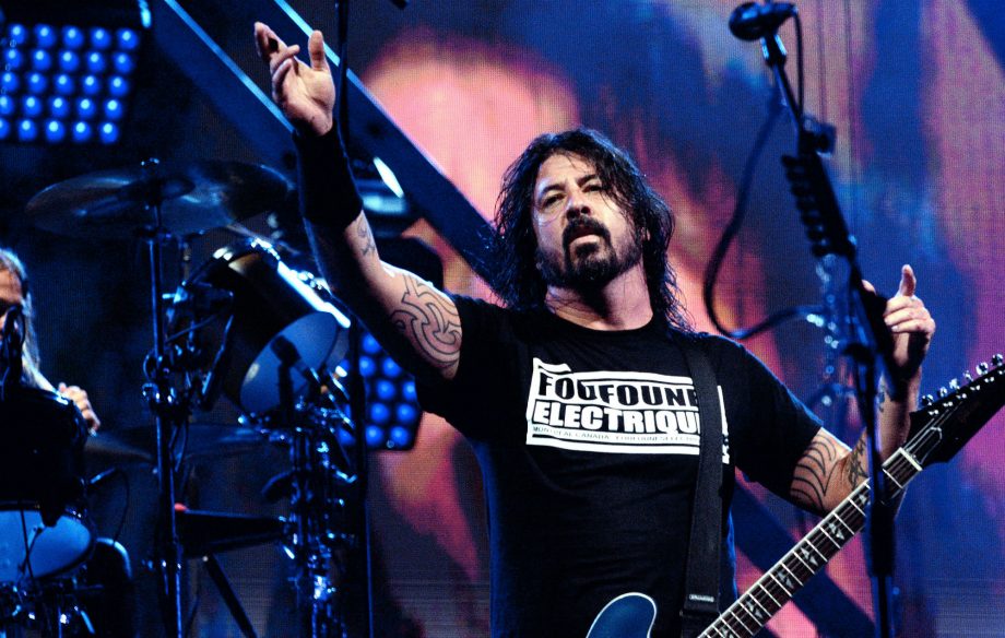 Foo Fighters Dave Grohl young fan