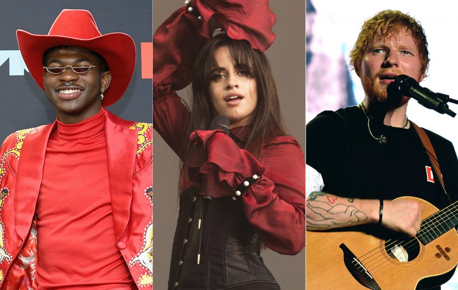Lil Nas X Camila Cabello Ed Sheeran
