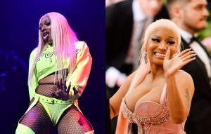 Megan Thee Stallion and Nicki Minaj have a pool party in 'Hot Girl Summer' video