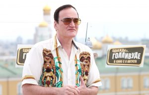 Quentin Tarantino Once Upon a Time in Hollywood press call in Moscow