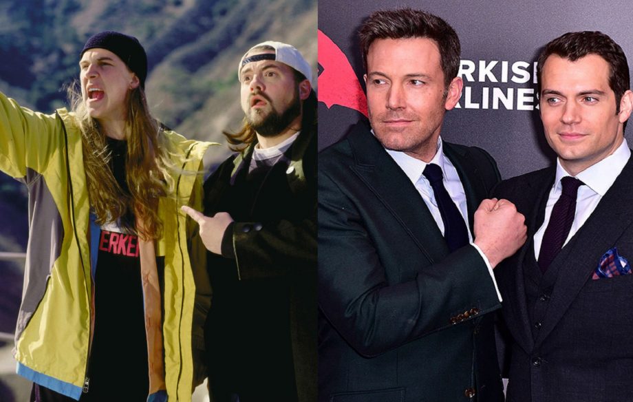 Jay and Silent Bob and Ben Affleck and Henry Cavill