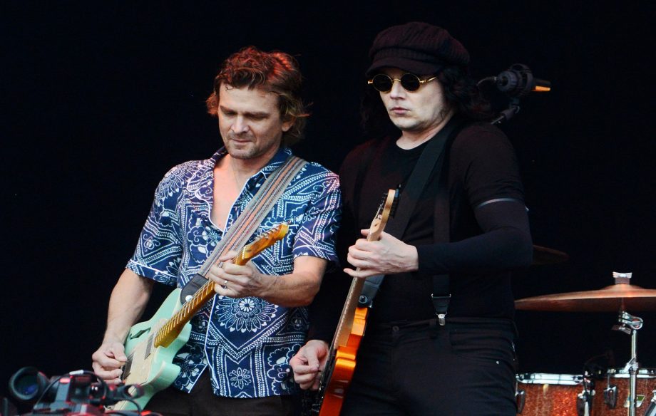 Brendan Benson and Jack White of The Raconteurs