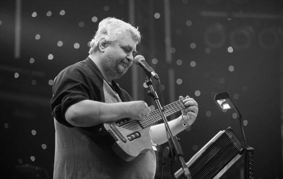 American singer /songwriter Daniel Johnston performing live as part of the ATP Festival, curated by Matt Groening at Minehead on May 9 2010. - Job: 86053 Ref: EWT - (Photo by Edd Westmacott/Photoshot/Getty Images)