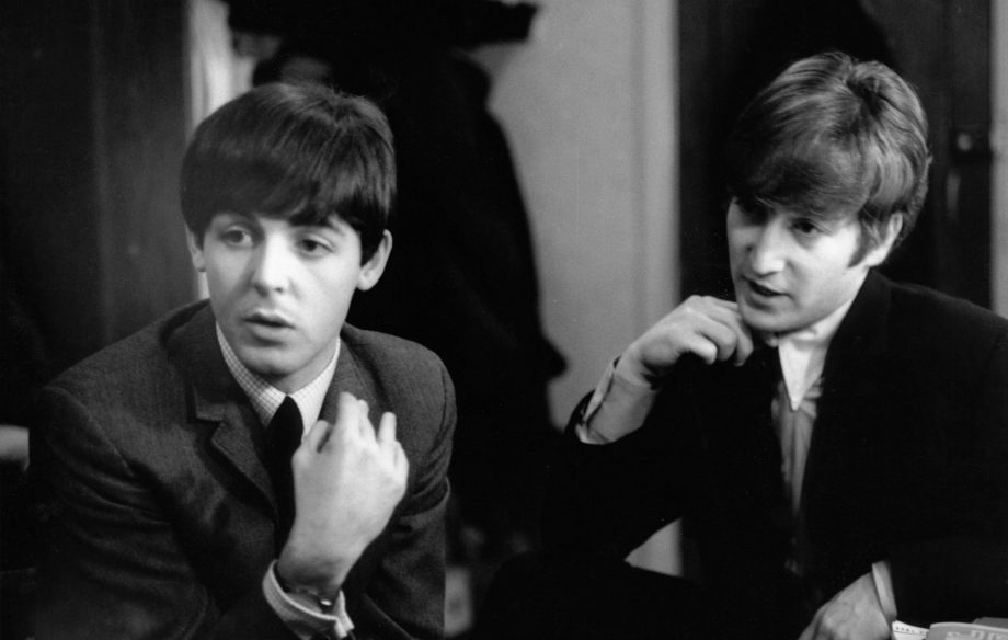Paul McCartney and John Lennon